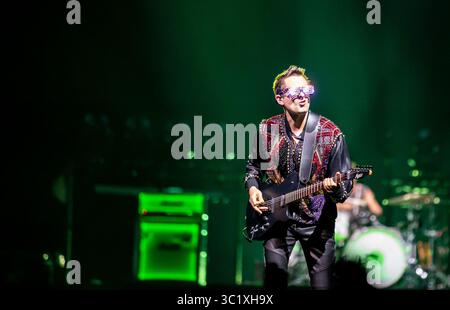 26 mars 2019 - Atlanta, GA, États-Unis - ATLANTA, GÉORGIE - MARS 26 : Matt Bellamy de Muse se produit en concert au State Farm Arena le 23 mars 2019 à Atlanta, Géorgie. Photo : Ryan Fleisher/imageSPACE (crédit image : © Imagespace via ZUMA Wire) Banque D'Images