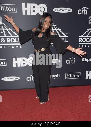 30 mars 2019 - Brooklyn, New York, États-Unis - NEW YORK, NEW YORK - MARS 29 : Angela assiste à la cérémonie d'intronisation du Rock & Roll Hall of Fame 2019 au Barclays Center le 29 mars 2019 à New York. Photo : imageSPACE (crédit image : © Imagespace via ZUMA Wire) Banque D'Images