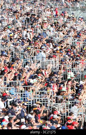 25 mars 2018 - MELBOURNE, AUSTRALIE - MARS 25 : ambiance de foule au Grand Prix d'Australie 2018 le 25 2018 mars (crédit image : © Chris Putnam/ZUMA Wire) Banque D'Images