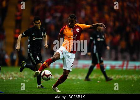 5 mai 2019 : ! ! Lors du match turc Super Lig entre Galatasaray S.K. et Besiktas à la TÃ¼rk Telekom Arena à Istanbul, Turquie. Ulrik Pedersen/CSM(image de crédit : &copy ; Ulrik Pedersen/CSM via ZUMA Wire) Banque D'Images