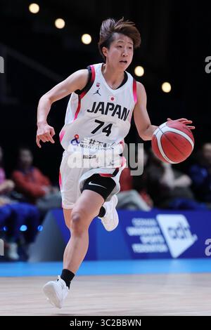 Grugahalle, Essen, Allemagne. 22 juillet 2025. Suzuno Higuchi (JPN), 22 JUILLET 2025 - Basketball : Rhin-Ruhr 2025 FISU Jeux universitaires d'été féminin quart de finale entre le Japon et la Chine à Grugahalle, Essen, Allemagne. Crédit : Naoki Nishimura/AFLO SPORT/Alamy Live News Banque D'Images