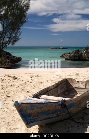 24 mai 2019 : Bahamas : Cat Island, Bahamas. BOAD dans la plage de l'est (Atlantique) zone Pine Bay, Cat Island. (Crédit image : © Sergi Reboredo/ZUMA Wire) Banque D'Images