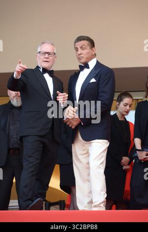 25 mai 2019 - Cannes, France - CANNES, FRANCE - 25 MAI : Sylvester Stallone assiste à la cérémonie de clôture de l'examen préalable type ''Promotions'' au cours de la 72e assemblée annuelle du Festival du Film de Cannes le 25 mai 2019 à Cannes, France. (Crédit Image : © Frederick InjimbertZUMA Wire) Banque D'Images