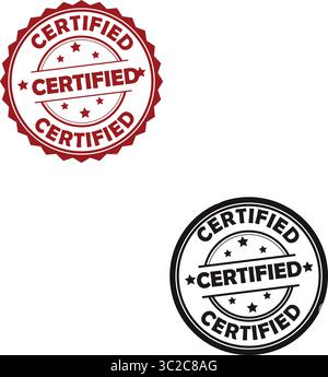 Les timbres en caoutchouc grunge avec une impression d'encre rouge vintage de la vente ou BEST sont des étiquettes d'affaires emblématiques, parfaites pour les illustrations post-spéciales grunge caoutchouc St Illustration de Vecteur