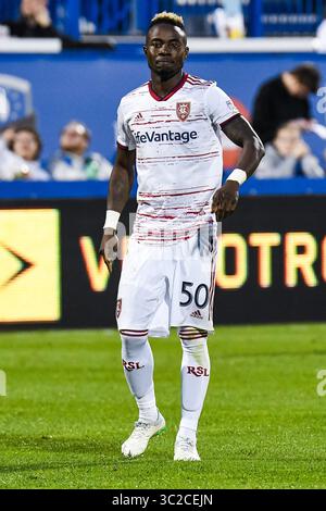 29 mai 2019 : regardez l’attaquant du Real Salt Lake Sam Johnson (50) pendant le match de l’impact de Montréal au stade Saputo à Montréal, QC. David Kirouac/CSM(image de crédit : &copy ; David Kirouac/CSM via ZUMA Wire) Banque D'Images