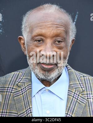 3 juin 2019 - Los Angeles, Californie, États-Unis - 03 juin 2019 - Los Angeles, Californie - Clarence avant. L'Netflix ''The Black Godfather'' Los Angeles Premiere tenue au Paramount Theatre. Crédit photo : Birdie Thompson/AdMedia (crédit Image : © Birdie Thompson/AdMedia via Zuma sur le fil) Banque D'Images