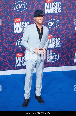5 juin 2019 - Nashville, Tennessee, USA - COLE SWINDELL arrive à la CMT Music Awards 2019 qui a eu lieu à l'Arène Bridgestone situé au centre-ville de Nashville. Copyright 2019 Jason Moore. (Crédit Image : © Jason Moore/Zuma sur le fil) Banque D'Images