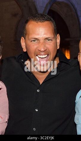 14 décembre 2013 - Punta Cana, République Dominicaine - PUNTA CANA, RÉPUBLIQUE DOMINICAINE - 13 DÉCEMBRE : Alex Rodriguez des Yankees de New York et sa petite amie Torrie Wilson, à la 6e classique annuelle David Ortiz Celebrity Golf Classic propulsé par FUSEt le 13 décembre 2013 à Punta Cana, République Dominicaine...personnes : Alex Rodriguez. (Crédit image : © SMG via ZUMA Wire) Banque D'Images