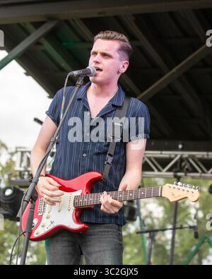 16 juin 2019 - Manchester, New York, États-Unis - PATRICK DRONEY pendant le Bonnaroo Music  + Arts Festival à Manchester, New Hampshire (crédit Image : © Daniel DeSlover/Zuma sur le fil) Banque D'Images