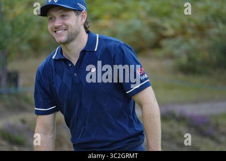 22 juillet, 2025 Sunningdale, Berkshire, Royaume-Uni Niall Horan, pendant le match à golfÕs 2025 ISPS HANDA Senior Open, Pro-Am Day Banque D'Images