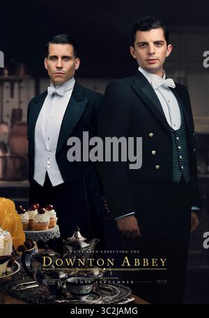 DATE DE SORTIE : 20 septembre 2019 TITRE : Downton Abbey STUDIO : Focus Features RÉALISATEUR : Michael Engler INTRIGUE : adapté de la série télévisée à succès Downton Abbey qui raconte l'histoire de la famille Crawley, riche propriétaire d'un grand domaine dans la campagne anglaise au début du XXe siècle. EN VEDETTE : ROBERT JAMES-COLLIER dans le rôle de Thomas Barrow, MICHAEL FOX dans le rôle d'Andy. (Crédit image : © Focus Features/Entertainment Pictures/ZUMAPRESS.com) Banque D'Images