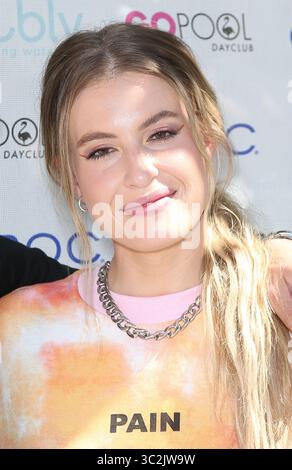 Juin 28, 2019 - Las Vegas, NV, États-Unis - 18 mai 2019 - Las Vegas, NV - Fletcher. Fletcher exécute au Flamingo Las Vegas' Go extérieure Dayclub. Crédit photo : MJT/AdMedia (crédit Image : © Mjt/AdMedia via Zuma sur le fil) Banque D'Images