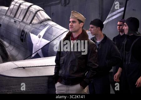 DATE DE SORTIE : 8 novembre 2019 TITRE : Midway STUDIO : Lionsgate RÉALISATEUR : Roland Emmerich INTRIGUE : L'histoire de la bataille de Midway, racontée par les dirigeants et les marins qui l'ont combattue. EN VEDETTE : DARREN CRISS : Lt. Eugene Lindsey. (Crédit image : © Lionsgate/Entertainment Pictures/ZUMAPRESS.com) Banque D'Images