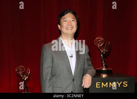 16 juillet 2019 - North Hollywood, CA, États-Unis - 16 juillet 2019 - North Hollywood, Californie - Ken Jeong. La 71e annonce des nominations aux Emmy Awards s'est tenue au Saban Media Center. Crédit photo : Faye Sadou/AdMedia Banque D'Images