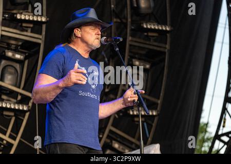 20 juillet 2019 - Twin Lakes, Wisconsin, États-Unis - DALIDA pendant le Festival de musique de Thunder Twin Lakes, Wisconsin (crédit Image : © Daniel DeSlover/Zuma sur le fil) Banque D'Images