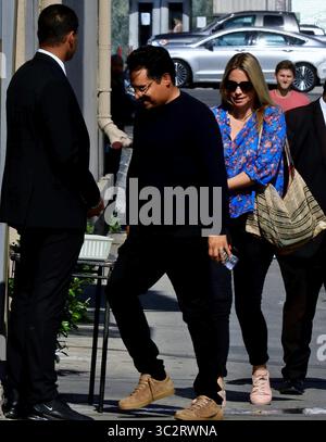 29 juillet 2019, Hollywood, Californie, États-Unis : des célébrités dont Melissa McCarthy et Michael Pena sont vues arriver au Jimmy Kimmel Live ! studios à Los Angeles, Californie..avec : Michael Pena.où : Hollywood, Californie, États-Unis.quand : 29 juil. 2019.crédit : >..**DISPONIBLE UNIQUEMENT POUR LES États-Unis* (crédit image : © CGA/WENN via ZUMA Press) Banque D'Images