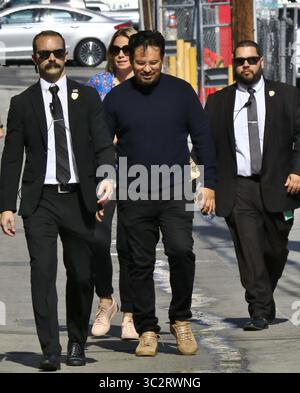 29 juillet 2019, Hollywood, Californie, États-Unis : des célébrités dont Melissa McCarthy et Michael Pena sont vues arriver au Jimmy Kimmel Live ! studios à Los Angeles, Californie..avec : Michael Pena.où : Hollywood, Californie, États-Unis.quand : 29 juil. 2019.crédit : >..**DISPONIBLE UNIQUEMENT POUR LES États-Unis* (crédit image : © CGA/WENN via ZUMA Press) Banque D'Images