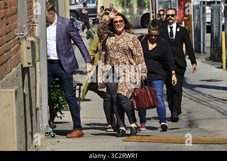 29 juillet 2019, Hollywood, Californie, États-Unis : des célébrités dont Melissa McCarthy et Michael Pena sont vues arriver au Jimmy Kimmel Live ! studios à Los Angeles, Californie..avec : Melissa McCarthy.où : Hollywood, Californie, États-Unis.quand : 29 Jul 2019.crédit : >..**DISPONIBLE UNIQUEMENT POUR LES États-Unis* (crédit image : © CGA/WENN via ZUMA Press) Banque D'Images