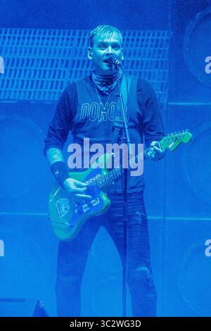 8 août 2019, Chula Vista, Californie, États-Unis : BLINK -182 à Île du Nord Credit Union Amphitheatre, à Chula Vista, Californie 07 août 2019 (Image Crédit : © Marissa Carter/Zuma sur le fil) Banque D'Images