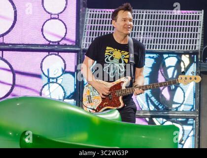 8 août 2019, Chula Vista, Californie, États-Unis : BLINK -182 à Île du Nord Credit Union Amphitheatre, à Chula Vista, Californie 07 août 2019 (Image Crédit : © Marissa Carter/Zuma sur le fil) Banque D'Images
