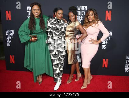 11 août 2019, Los Angeles, Californie, États-Unis : quand ils nous voient pour votre considération..avec : Ava DuVernay, Aunjanue Ellis, Marsha Stephanie Blake, Niecy Nash.où : Los Angeles, Californie, États-Unis.quand : 11 août 2019.crédit : >..**DISPONIBLE UNIQUEMENT POUR LES États-Unis* (image crédit : © FS2/WENN via ZUMA Press) Banque D'Images