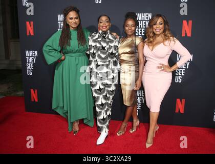11 août 2019, Los Angeles, Californie, États-Unis : quand ils nous voient pour votre considération..avec : Ava DuVernay, Aunjanue Ellis, Marsha Stephanie Blake, Niecy Nash.où : Los Angeles, Californie, États-Unis.quand : 11 août 2019.crédit : >..**DISPONIBLE UNIQUEMENT POUR LES États-Unis* (image crédit : © FS2/WENN via ZUMA Press) Banque D'Images