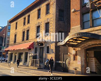 christopher street path station new york Banque D'Images