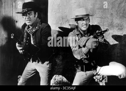3 septembre 2014 - Hollywood, États-Unis - BANDOLERO (1968)..JAMES STEWART;DEAN MARTIN;ANDREW V MCLAGLEN (DIR) (crédit image : © Entertainment Pictures/ZUMA Press) Banque D'Images