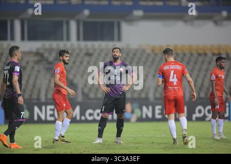 23 avril 2021, Munich, Bavière, États-Unis : GOA, INDE - 23 AVRIL : Hossein Kanaanizadegan lors du match de Ligue des champions de l'AFC entre Perspolis et Goa au stade Fatorda le 23 avril 2021 à Goa, en Inde. (Crédit image : © ATPImages/ATPImages via ZUMA Wire) Banque D'Images