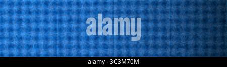 Fond de gradient bleu Digital Tech pour les données, l'IA, la science. FinTech Pixel Grid Pattern pour Finance, Blockchain ou Business Forum. BG pour machine Illustration de Vecteur