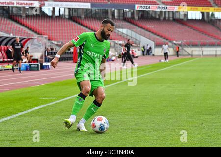 AM Ball Franck HONORAT (Borussia Moenchengladbach 9)/Einzelfoto/Freisteller/Testspiel : 1. FC Nuernberg - Borussia M?nchengladbach, Max-Morlock Stadion AM 26.07.2025/DFL LA RÉGLEMENTATION INTERDIT TOUTE UTILISATION DE PHOTOGRAPHIES COMME SÉQUENCES D'IMAGES ET/OU QUASI-VIDÉO Banque D'Images