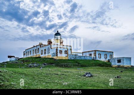 Neist Point Lighthouse, Isle of Skye, Scotland, UK Banque D'Images
