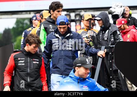 Spa Francorchamps, Belgique. 27 juillet 2025. Carlos Sainz de Williams Racing pendant le jour de la course. Crédit : Ahmad Al Shehab/Alamy Live News Banque D'Images