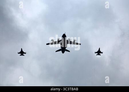 Spa Francorchamps, Belgique. 27 juillet 2025. Atmosphère de grille - plans. 27.07.2025. Championnat du monde de formule 1, Rd 13, Grand Prix de Belgique, Spa Francorchamps, Belgique, jour de la course. Le crédit photo devrait se lire : XPB/Alamy Live News. Banque D'Images
