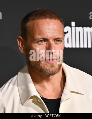 San Diego, États-Unis. 26 juillet 2025. Sam Heughan arrive à Entertainment Weekly's Annual Comic-Con bash qui se tient au Float au Hard Rock Hotel San Diego le 26 juillet 2025 à San Diego, CA. © Starbuck/ Credit : AFF/Alamy Live News Banque D'Images