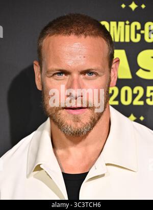 San Diego, États-Unis. 26 juillet 2025. Sam Heughan arrive à Entertainment Weekly's Annual Comic-Con bash qui se tient au Float au Hard Rock Hotel San Diego le 26 juillet 2025 à San Diego, CA. © Starbuck/ Credit : AFF/Alamy Live News Banque D'Images