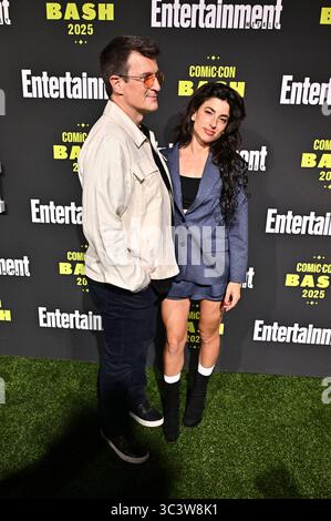 Nathan Fillion und Tania Raymonde beim Entertainment Weekly Comic-Con Bash auf der San Diego Comic-Con International 2025 im Hard Rock Hotel. San Diego, 26.07.2025 *** Nathan Fillion et Tania Raymonde au Entertainment Weekly Comic Con Bash au San Diego Comic Con International 2025 au Hard Rock Hotel San Diego, 26 07 2025 Foto:xD.xStarbuckx/xFuturexImagex Weekly 5794 Banque D'Images