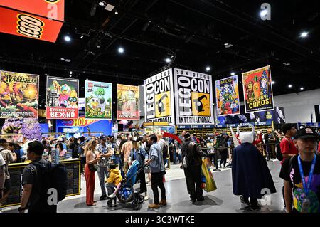 IM San Diego Convention Center - Impressionen von der San Diego Comic-Con International 2025. Sandiego, 26.07.2025 Banque D'Images