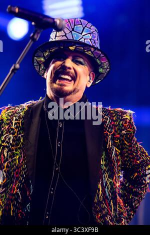 Londres, Angleterre. 27 juillet 2025. Boy George se produit en concert avec culture Club au Uptown Festival, South East London. Cristina Massei/Alamy Live News Banque D'Images
