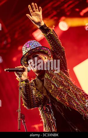 Londres, Angleterre. 27 juillet 2025. Boy George se produit en concert avec culture Club au Uptown Festival, South East London. Cristina Massei/Alamy Live News Banque D'Images