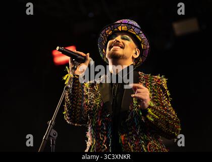Londres, Angleterre. 27 juillet 2025. Boy George se produit en concert avec culture Club au Uptown Festival, South East London. Cristina Massei/Alamy Live News Banque D'Images