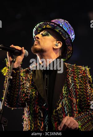 Londres, Angleterre. 27 juillet 2025. Boy George se produit en concert avec culture Club au Uptown Festival, South East London. Cristina Massei/Alamy Live News Banque D'Images