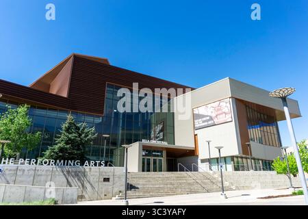 CALGARY, CANADA - 30 MAI 2025 : Bella concert Hall à l'Université Mount Royal à Calgary, Alberta, Canada. L'université a été fondée en 1910 et dispose d'un Banque D'Images