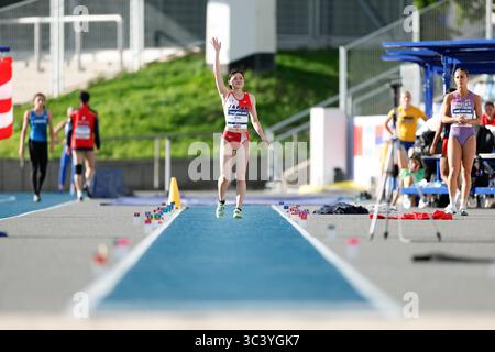 Lohrheidestadion, Bochum, Allemagne. 21 juillet 2025. Mizuki OtsuJPN), 21 JUILLET 2025 - Athlétisme : Rhin-Ruhr 2025 FISU Jeux universitaires d'été femmes qualification de saut en longueur à Lohrheidestadion, Bochum, Allemagne. Crédit : AFLO SPORT/Alamy Live News Banque D'Images