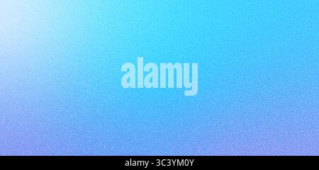 Fond de gradient de bruit bleu et violet.couverture de gradation de texture granuleuse de couleurs pastel. Transition douce et fraîche de Noël. Nouveau modèle de bannière. Horizon Illustration de Vecteur
