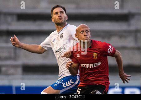 19 mai 2021, Santa Cruz de Tenerife, Espagne : Victor Mollejo du RCD Mallorca lors du match Liga SmartBank entre le CD Tenerife et le RCD Mallorca au stade Heliodoro de Tenerife, Espagne. (Crédit image : © San Acosta/DAX via ZUMA Wire) Banque D'Images