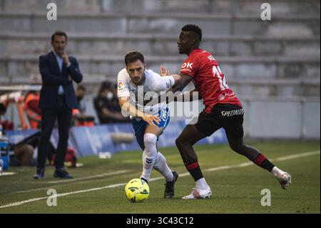 19 mai 2021, Santa Cruz de Tenerife, Espagne : iddrisu Baba du RCD Mallorca lors du match Liga SmartBank entre le CD Tenerife et le RCD Mallorca au stade Heliodoro de Tenerife, Espagne. (Crédit image : © San Acosta/DAX via ZUMA Wire) Banque D'Images