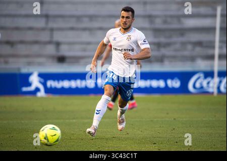 19 mai 2021, Santa Cruz de Tenerife, Espagne : Joselu de CD Tenerife lors du match Liga SmartBank entre CD Tenerife et RCD Mallorca au stade Heliodoro de Tenerife, Espagne. (Crédit image : © San Acosta/DAX via ZUMA Wire) Banque D'Images