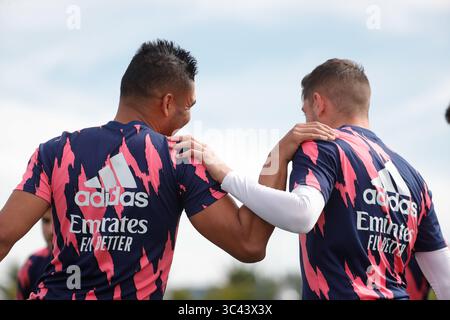 22 mai 2021, Madrid, Espagne : Casemiro du Real Madrid lors du match de Liga Santander entre le Real Madrid et Villarreal à l'Estadio Alfredo Di Stefano à Madrid, Espagne. (Crédit image : © Indira/DAX via ZUMA Wire) Banque D'Images