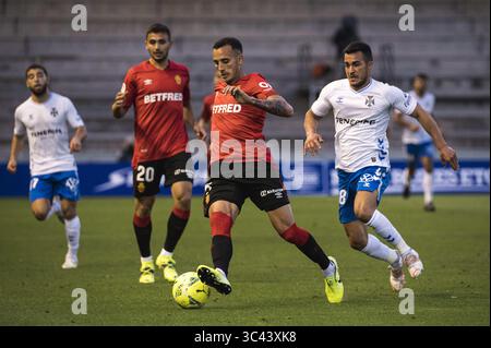 19 mai 2021, Santa Cruz de Tenerife, Espagne : Franco Russo du RCD Mallorca lors du match Liga SmartBank entre le CD Tenerife et le RCD Mallorca au stade Heliodoro de Tenerife, Espagne. (Crédit image : © San Acosta/DAX via ZUMA Wire) Banque D'Images